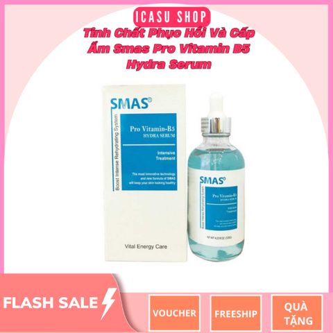 Tinh Chất Phục Hồi Da SMAS Pro Vitamin B5 Hydra Serum 120g - Dưỡng Ẩm, Làm Lành Da Nhạy Cảm, Cải Thiện Độ Đàn Hồi, Kiểm Soát Dầu Thừa