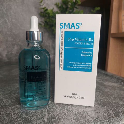 Tinh Chất Phục Hồi Da SMAS Pro Vitamin B5 Hydra Serum 120g - Dưỡng Ẩm, Làm Lành Da Nhạy Cảm, Cải Thiện Độ Đàn Hồi, Kiểm Soát Dầu Thừa