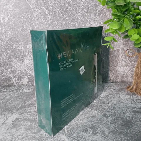 Mặt nạ dưỡng da, dưỡng ẩm khóa nước, tái sinh da cỏ vạn năm Weilaiya hộp 10 miếng [Cận date T7/2025]