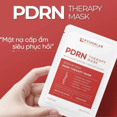 Mặt Nạ PDRN Kyunglab 23ml - Mặt Nạ Dưỡng Ẩm Căng Bóng Đặc Biệt Chăm Sóc Da Hàn Quốc, Phục Hồi Da Hư Tổn