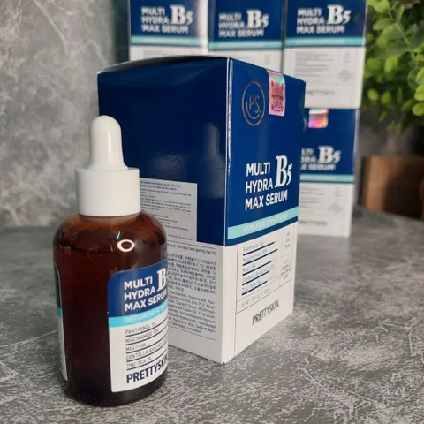 Tinh Chất Phục Hồi Dưỡng Trắng Multi Hydra B5 Max Serum Prettyskin 50ml - Serum Kiểm Soát Dầu và Giảm Mụn Cho Da Dầu Mụn Hàn Quốc