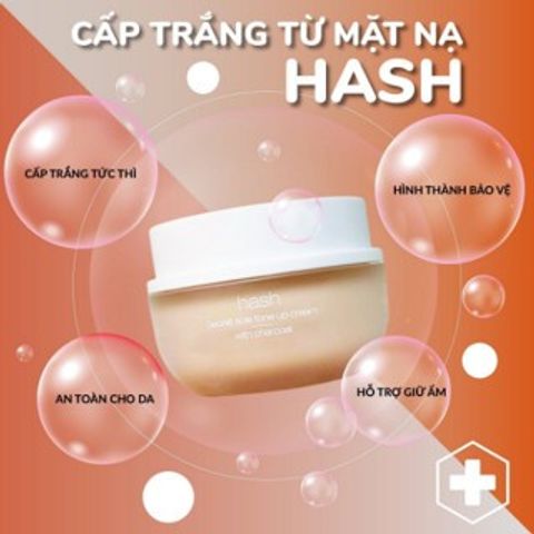 Kem Ủ Mặt Trắng Da HASH Tone Up Cream - Mặt Nạ Thảo Độc Hàn Quốc Dưỡng Ẩm Làm Sáng Da 50g