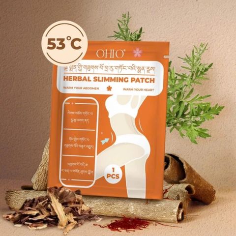 Miếng Dán Tan Mỡ Bụng Ohio Herbal Slimming Patch - Giảm Cân Nhanh Chóng Cho Vòng Eo Thon Gọn, An Toàn Từ Thiên Nhiên
