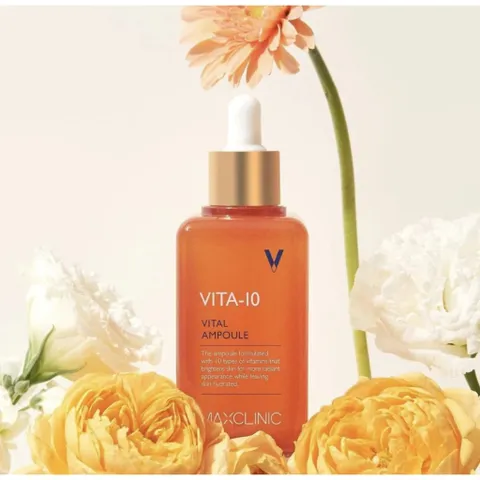 Tinh Chất Dưỡng Sáng Da Mờ Thâm Maxclinic Vita-10 Vital Ampoule 100ml - Dưỡng ẩm, làm sáng da, phục hồi sức sống cho mọi loại da
