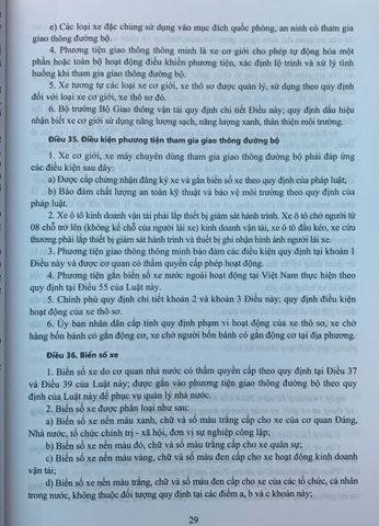 Chỉ Dẫn Áp Dụng Luật Trật Tự An Toàn Giao Thông Đường Bộ 2024 - Hướng Dẫn Thi Hành Và Văn Bản Liên Quan 616 Trang