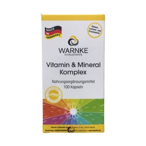 Vitamin Tổng Hợp Warnke Vitalstoffe - Bổ Sung Vitamin & Khoáng Chất, Giúp Cải Thiện Sức Khỏe, Đối Tượng Sử Dụng Trên 18 Tuổi