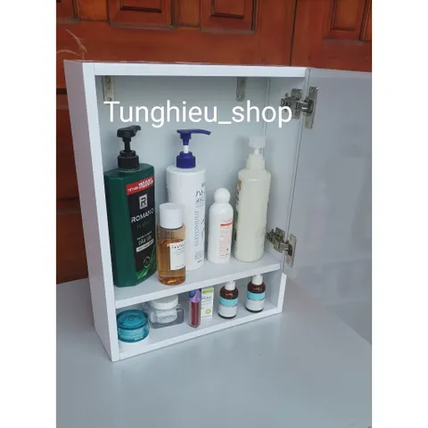 Tủ Đựng Mỹ Phẩm Treo Tường Sang Trọng A11 - Thiết Kế Tiện Lợi, Đã Lắp Sẵn Cho Phòng Ngủ, Phòng Tắm, Phòng Bếp