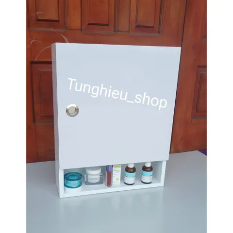 Tủ Đựng Mỹ Phẩm Treo Tường Sang Trọng A11 - Thiết Kế Tiện Lợi, Đã Lắp Sẵn Cho Phòng Ngủ, Phòng Tắm, Phòng Bếp