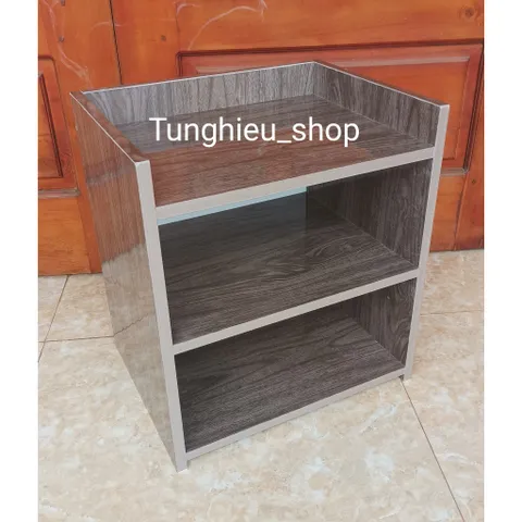 Tủ Đầu Giường 2 Ngăn Nhựa Cao Cấp Đã Lắp Sẵn - Tiện Lợi Để Đồ Dùng, Nội Thất Phòng Ngủ Gọn Gàng, Thẩm Mỹ A12