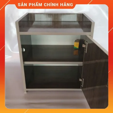 Tủ Đầu Giường 2 Ngăn Cánh Mở Gỗ Óc Chó - Đã Lắp Sẵn, An Toàn, Tiện Dụng Cho Phòng Ngủ, Chống Nước, Không Mối Mọt