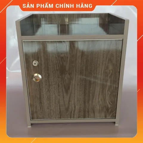 Tủ Đầu Giường 2 Ngăn Cánh Mở Gỗ Óc Chó - Đã Lắp Sẵn, An Toàn, Tiện Dụng Cho Phòng Ngủ, Chống Nước, Không Mối Mọt