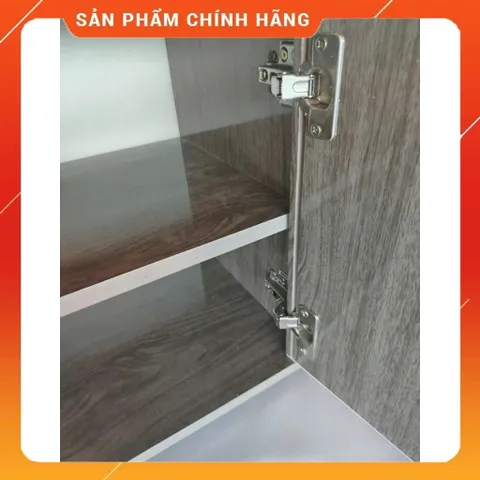 Tủ Đầu Giường 2 Ngăn Cánh Mở Gỗ Óc Chó - Đã Lắp Sẵn, An Toàn, Tiện Dụng Cho Phòng Ngủ, Chống Nước, Không Mối Mọt