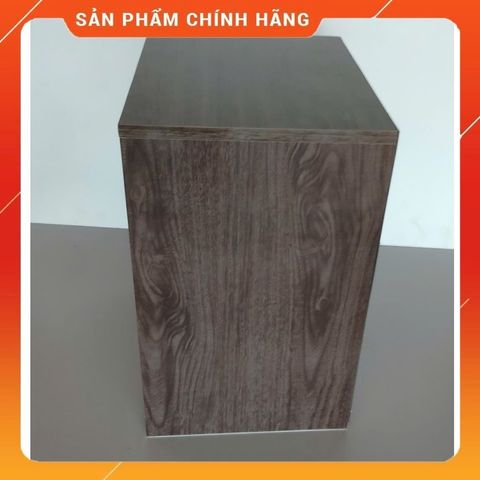 Tủ Đựng Đồ Đa Năng 3 Ngăn Cánh Mở Màu Gỗ Óc Chó Có Khóa - Chất Liệu Nhựa Cao Cấp, Đã Lắp Ráp Sẵn, Tiện Lợi Cho Không Gian Sống
