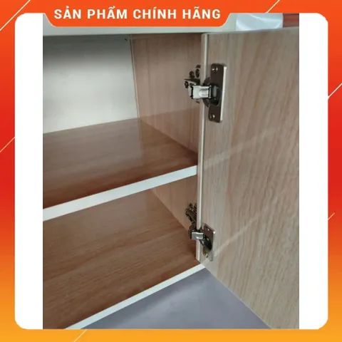 Tủ Đầu Giường 2 Ngăn Cánh Mở Gỗ Sồi Cao Cấp - Đã Lắp Sẵn, An Toàn, Dễ Lau Chùi, Thiết Kế Hiện Đại Cho Phòng Ngủ Gọn Gàng