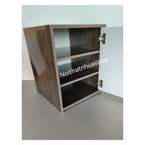 Tủ Đồ Gỗ Óc Chó Nhiều Ngăn 50x40x40cm - Đã Lắp Sẵn, Dễ Dàng Sử Dụng, Đồ Nội Thất Tiện Lợi Cho Phòng Khách, Phòng Ngủ