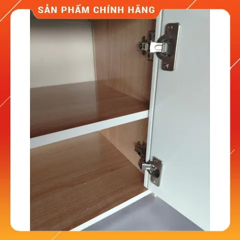 Tủ Đầu Giường 2 Ngăn Cánh Mở Màu Gỗ Sồi Trắng - Tiện Ích Trang Trí Phòng Ngủ, Hàng Đã Lắp Sẵn Chất Lượng Cao