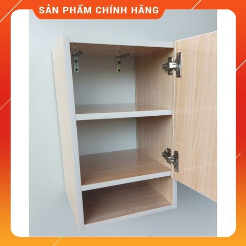 Tủ đồ treo tường chất liệu nhựa cao cấp màu gỗ sồi KT 50x33x31 [ ĐÃ LẮP SẴN ] Hàng loại 1