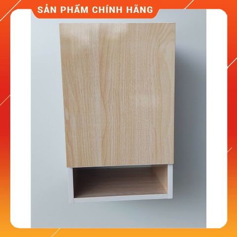 Tủ đồ treo tường chất liệu nhựa cao cấp màu gỗ sồi KT 50x33x31 [ ĐÃ LẮP SẴN ] Hàng loại 1