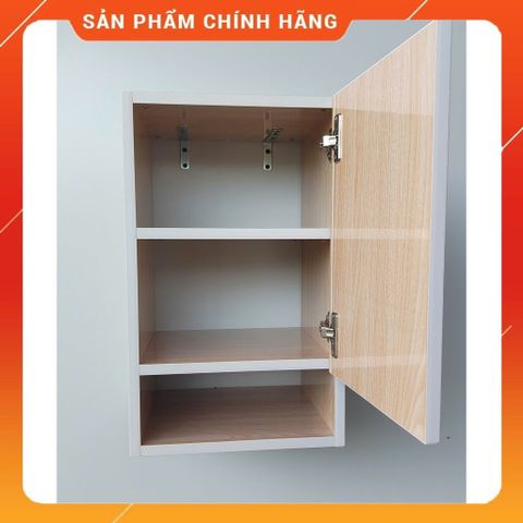 Tủ đồ treo tường chất liệu nhựa cao cấp màu gỗ sồi KT 50x33x31 [ ĐÃ LẮP SẴN ] Hàng loại 1