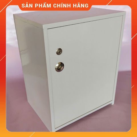 Tủ đựng đồ đa năng 3 ngăn cánh mở màu trắng [ ĐÃ LẮP SẴN ] Hàng loại 1