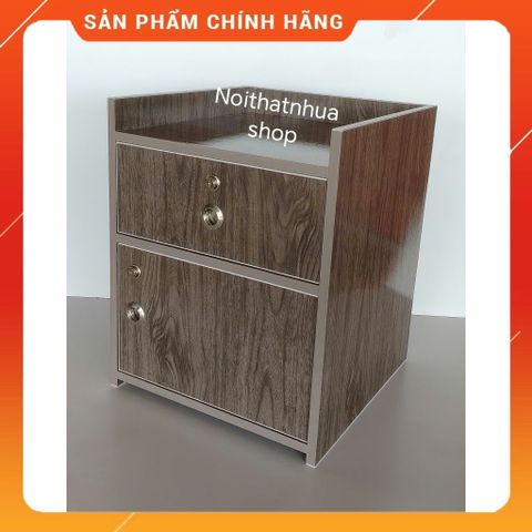 Tủ Đầu Giường Cao Cấp Gỗ Óc Chó - Thiết Kế Hiện Đại, Đã Lắp Sẵn, Phù Hợp Với Mọi Không Gian Nội Thất