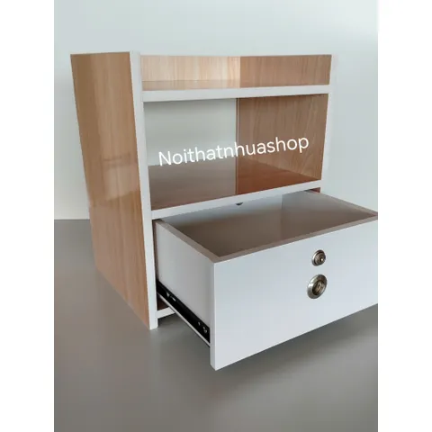 Tủ Đầu Giường Gỗ Sồi Có Ngăn Kéo - Thiết Kế Hiện Đại, Sang Trọng, Sẵn Lắp Ráp, Thích Hợp Trang Trí Phòng Ngủ