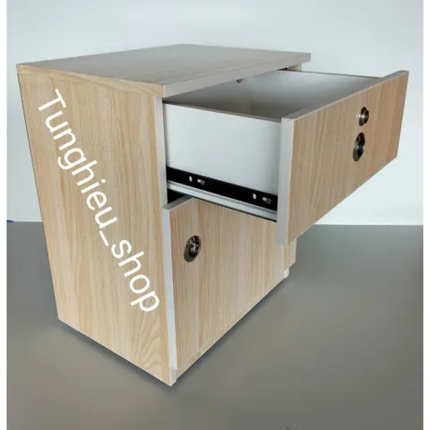 Tủ Đựng Đồ Đa Năng Có Bánh Xe Cao Cấp A02 - Tủ Lưu Trữ Hồ Sơ Sách Vở Tiện Lợi, Đã Lắp Sẵn, Dễ Dàng Di Chuyển