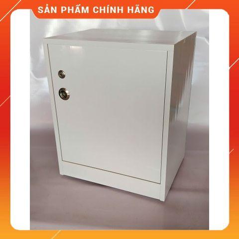 Tủ đựng đồ đa năng có bánh xe ( không lộ bánh xe ) màu trắng [ ĐÃ LẮP SẴN ] Hàng loại 1