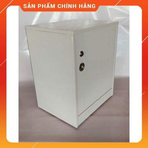 Tủ đựng đồ đa năng có bánh xe ( không lộ bánh xe ) màu trắng [ ĐÃ LẮP SẴN ] Hàng loại 1