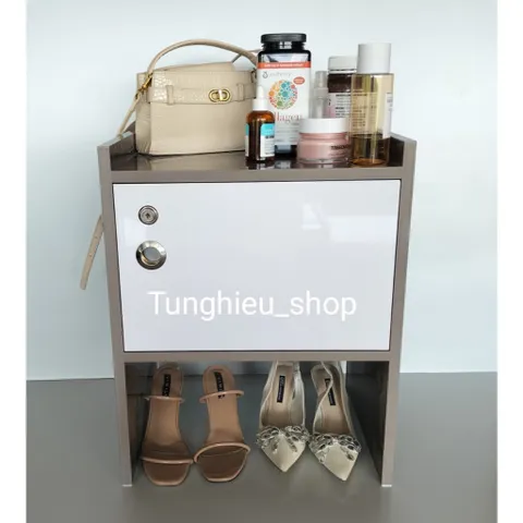 Tủ Đựng Đồ Đa Năng Chân Cao Cánh Mở A05 - Nội Thất Cao Cấp, Dễ Dàng Vệ Sinh, Thiết Kế Thông Minh, Gọn Gàng Tiện Lợi