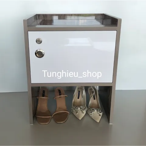 Tủ Đựng Đồ Đa Năng Chân Cao Cánh Mở A05 - Nội Thất Cao Cấp, Dễ Dàng Vệ Sinh, Thiết Kế Thông Minh, Gọn Gàng Tiện Lợi