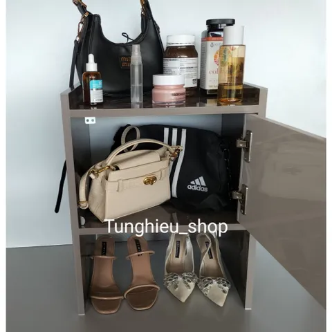Tủ Đựng Đồ Đa Năng Chân Cao Cánh Mở A05 - Nội Thất Cao Cấp, Dễ Dàng Vệ Sinh, Thiết Kế Thông Minh, Gọn Gàng Tiện Lợi