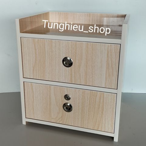 Tủ Đầu Giường Tiện Lợi Đã Lắp Ráp Sẵn - Nhựa Cao Cấp, Khóa An Toàn, Dễ Lau Chùi - Nội Thất Gọn Gàng và Sang Trọng