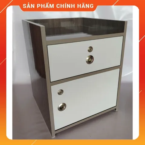 Tủ Đầu Giường Gỗ Óc Chó Cỡ Lớn 50x40x40 - Đã Lắp Sẵn, Kiểu Dáng Tiện Lợi Và Sang Trọng cho Phòng Ngủ