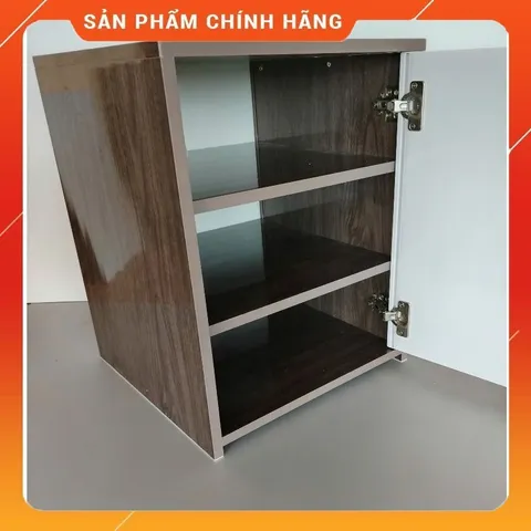 Tủ Đựng Đồ 3 Ngăn Cỡ Lớn Màu Gỗ Óc Chó Trắng - Nội Thất Tiện Lợi, Sang Trọng, Đã Lắp Sẵn, Dễ Lau Chùi, Khóa An Toàn
