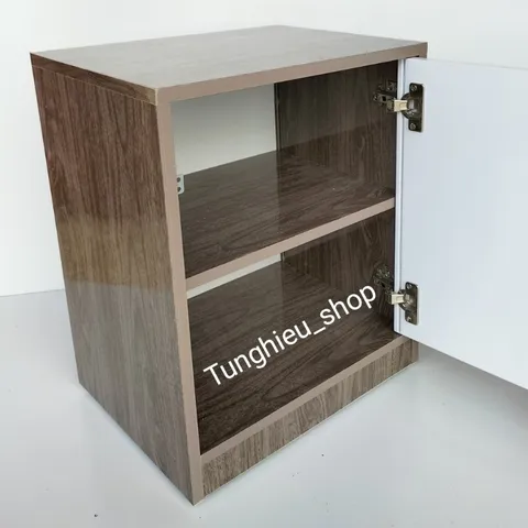 Tủ đựng đồ di động có bánh xe,có khóa sang trọng, tiện lợi [đã lắp sẵn] [ không lộ bánh xe ] A07