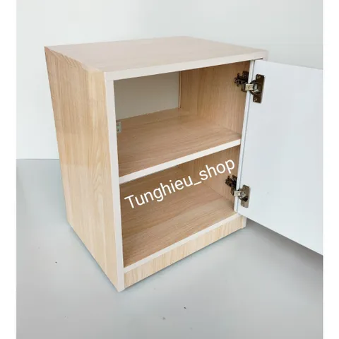 Tủ đựng đồ di động có bánh xe,có khóa sang trọng, tiện lợi [đã lắp sẵn] [ không lộ bánh xe ] A07