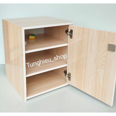 Tủ Đựng Đồ 3 Ngăn Sang Trọng KT 50x40x40, Có Khóa An Toàn - Đã Lắp Sẵn, Tiện Lợi Cho Không Gian Sống Gọn Gàng