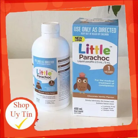 Siro táo bón Little Parachoc Úc - Giúp bé đi vệ sinh dễ dàng, hương socola thơm ngon, an toàn và hiệu quả cho trẻ từ 1 đến 12 tuổi