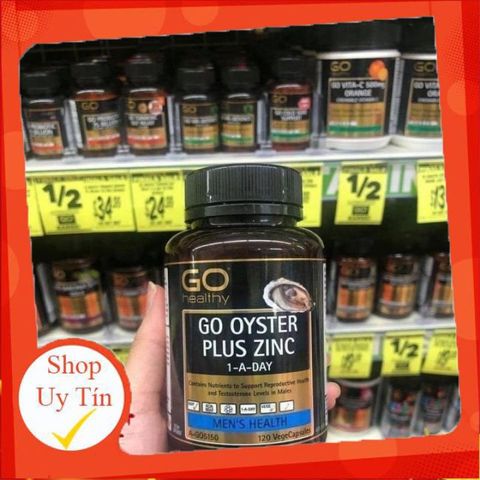 Hàu Go Oyster Plus ZinC - Tinh Chất Hàu Tự Nhiên, Tăng Cường Sức Khỏe Nam Giới & Chất Lượng Tinh Trùng Hàng Đầu