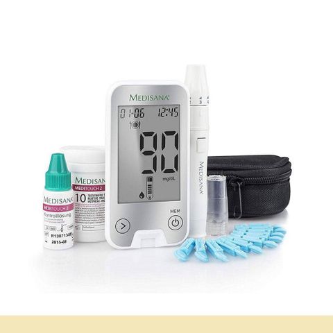 Que Thử Đường Huyết Medisana - Bộ 50 Que Đo Chính Xác Dành Cho Máy Meditouch 2, Xuất Xứ Đức, Công Nghệ Enzym Cải Tiến