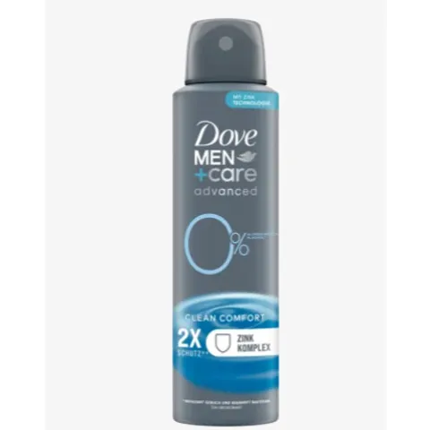 Xịt Khử Mùi Cơ Thể Nam Dove Men + Care 150ml - Chống Mồ Hôi 72h, Không Ố Vàng Áo, Xuất Xứ Đức
