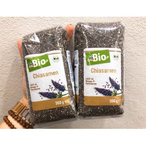 Hạt Chia Hữu Cơ DM BIO 300g - Dinh Dưỡng Tốt Cho Trẻ Em và Người Lớn, Omega-3, Chất Xơ Cao, Tăng Cường Sức Khỏe Chống Lão Hóa