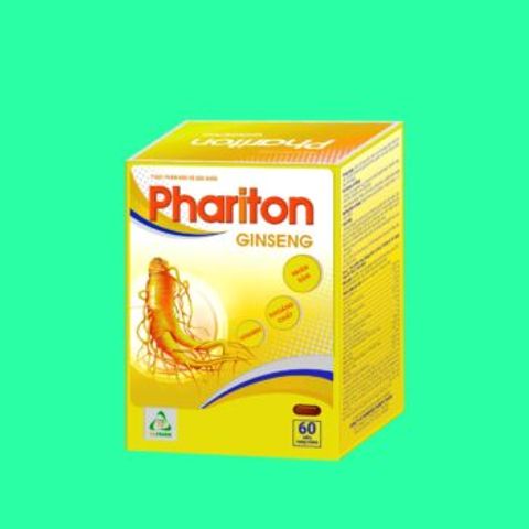 Phariton Ginseng TV.Pharm - Viên Nang Mềm Hỗ Trợ Sức Khỏe và Năng Lượng, Vitamin và Khoáng Chất Dành Cho Người Suy Nhược Cơ Thể (60 Viên)