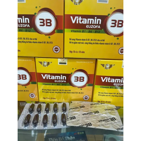 Viên Uống Vitamin 15B - Bồi Bổ Sức Khỏe, Giảm Mệt Mỏi, Hỗ Trợ Trao Đổi Chất, Ginseng Từ Thiên Nhiên (2 Vỉ x 10 Viên)