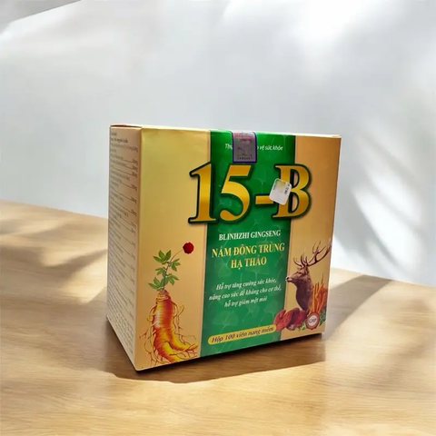 Viên Uống Vitamin 15B - Bồi Bổ Sức Khỏe, Giảm Mệt Mỏi, Hỗ Trợ Trao Đổi Chất, Ginseng Từ Thiên Nhiên (2 Vỉ x 10 Viên)