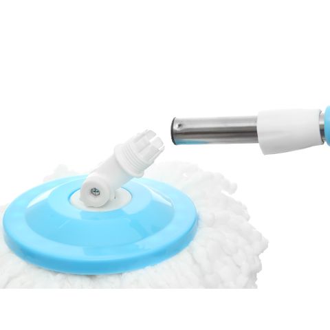 Cây Lau Nhà Thông Minh Đa Năng 360 Độ Jubilee Mart - Combo 3 Bông Lau Microfiber Chống Xước, Dễ Sử Dụng cho Nhà Sạch Sẽ