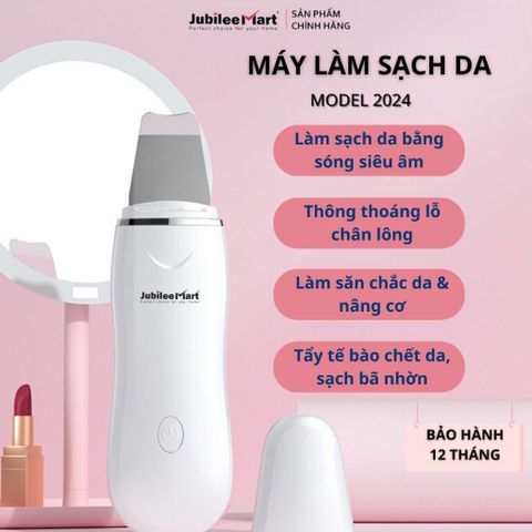 Máy Cà Da Mụn Mini Jubilee Mart - Máy Sủi Da Cầm Tay Giảm Dầu Nhờn, Làm Sạch Da Hiệu Quả, Công Suất 3W, Dễ Dàng Sử Dụng