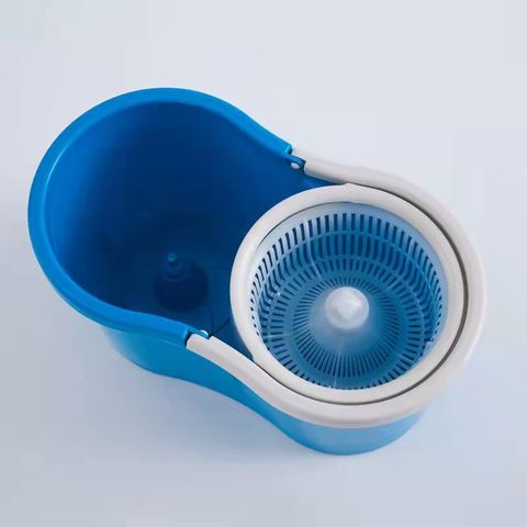 [Freeship BH 2 NĂM] Bộ lau nhà tròn Jubilee xoay 360 độ có bánh xe  kèm bông lau Lồng nhựa an toàn