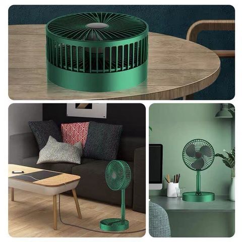 Quạt Tích Điện Mini SUPER FAN 3 Tốc Độ Gió - Gấp Gọn, Tiện Lợi, Tiết Kiệm Điện Năng Cho Mọi Không Gian